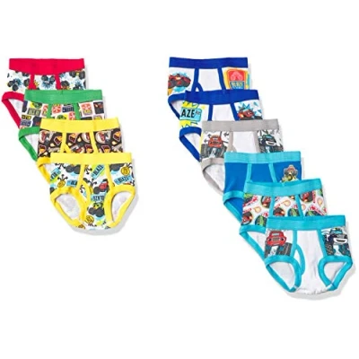 Image of Blaze &amp; The Monster Machines Boys Toddler Underwear Multipacks Briefs, 10pk, 4 Years