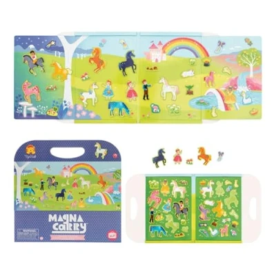 Image of Tiger Tribe Unicorn Kingdom Magnetic Toy Activity Set