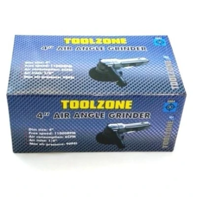 Image of Toolzone 4&quot; Air Angle Grinder