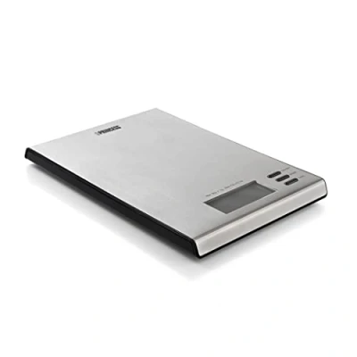 Image of Princess 01.492943.01.001 492943 Kitchen Scale, Stainless Steel, 5kg Capacity, Battery Powered, 5 kilograms