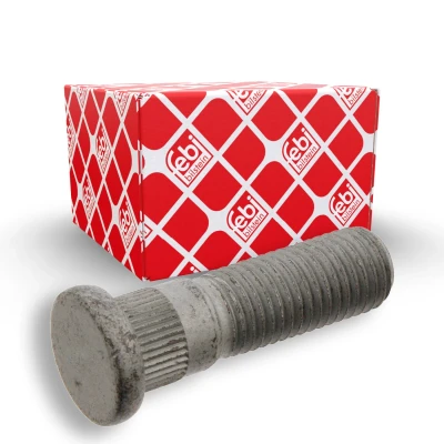 Image of 1359311, 1473166, 1481984, 1535305, 1629657 Wheel Stud FEBI BILSTEIN 46680 M12 x 1,5 46mm 10.9 Zink flake coated FORD: FIESTA 6, Focus 2