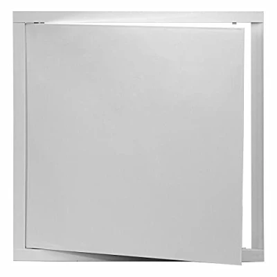 Image of White Access Panel 300mm x ABS Plastic Inspection Door Revision Hatch Flap