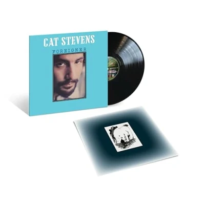 Image of Cat Stevens Foreigner 50th Anniversary Remaster Colour Cover Artwork Sealed 2024 UK vinyl LP 602508161001