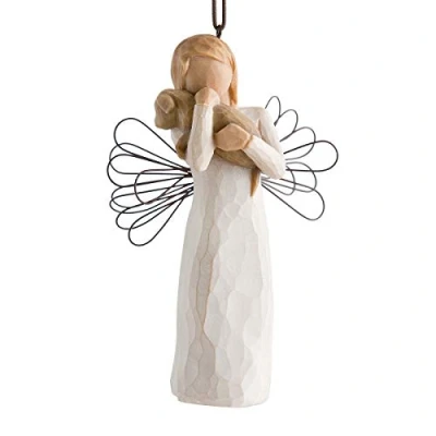 Image of Willow Tree Angel of Friendship Ornament, sculpted hand painted figure