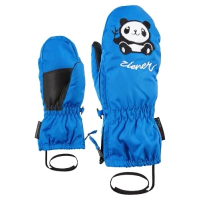 Image of Ziener Le Zoo Children Snow Mittens, Children&#039;s, Zoo, Persian Blue