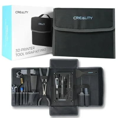 Image of Creality 3D Printer Tool Kit, 74Pcs Printing Wrap Kit Assembly/Removal/Filament Cutting Set Accessories for All FDM Printers Cleaning Finishing