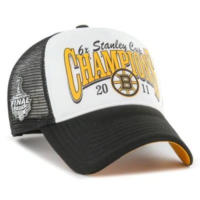 Image of 47 Brand Mesh Trucker Cap FOAM CHAMP Boston Bruins