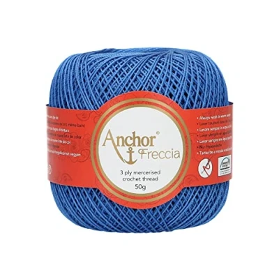 Image of Anchor Crochet Yarn, Cotton, Blue