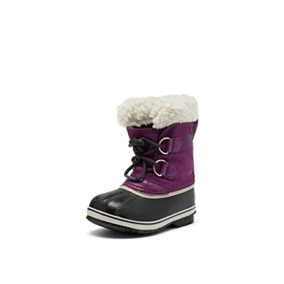 Image of Sorel Yoot Pac Nylon Wp Unisex Kids Winter Boots, Quarry Dove 2024, 7 UK