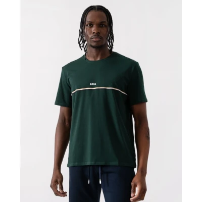Image of BOSS Unique Pyjama top, Men&#039;s, Size: Medium, Open green