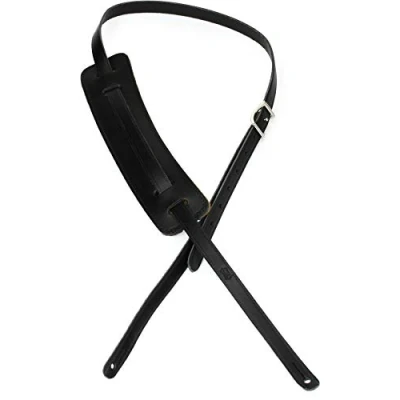 Image of Levy&#039;s M25 BLK 50&#039;s Style inchrnr inch Leather Strap Black
