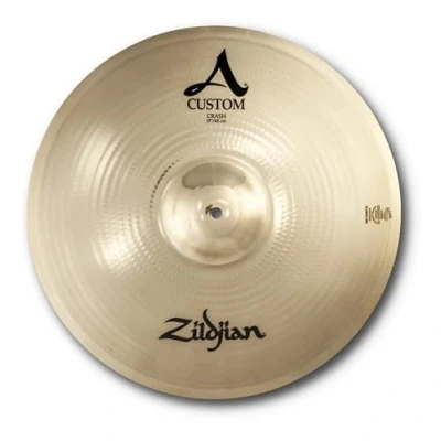 Image of Zildjian A Custom Series 19 Inch Crash Cymbal Brilliant finish