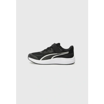 Image of Puma Skyrocket 2 Unisex Trail running shoes black/white/silvercoloured for kids, Size: 10K, Black/white/silver/coloured
