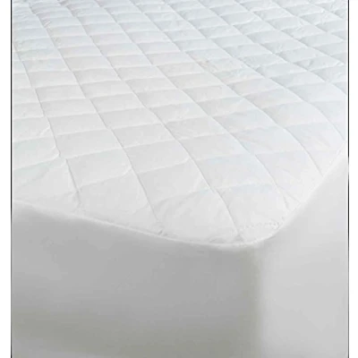 Image of Luxury Fine Percale Extra Deep Fill Quilted Fitted Mattress Bed Protector Cover by Large Plain Soft Faux Fur Mink Blanket Sofa Throw CosyWinks® Super King