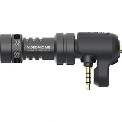 Image of RØDE VideoMic Me Compact Directional Smartphone Microphone with 3.5mm TRRS Connector for Mobile Filmmaking and Content Creation