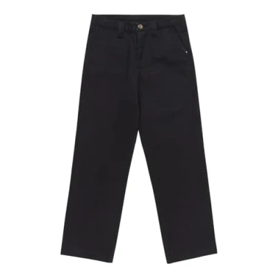 Image of Element Howland WORK Unisex Chinos for kids, Size: 8y, Flint black