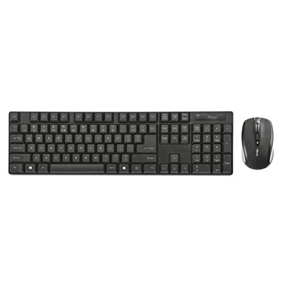 Image of Trust 21133 Ximo Wireless Keyboard/Mouse Black