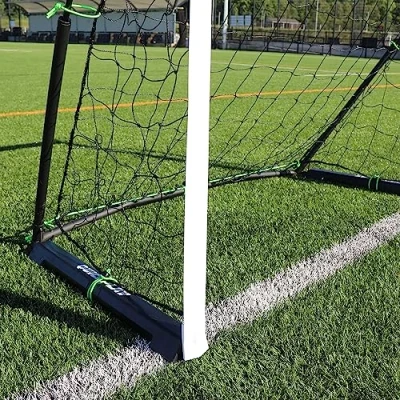 Image of QUICKPLAY Kickster Soccer Goal Base Weights (Set of 2) for Training on Turf and Hardfloors [Goal not Included] (KICKSTER Weight Short 3x5, 6x4, 8x5 Size Goals)