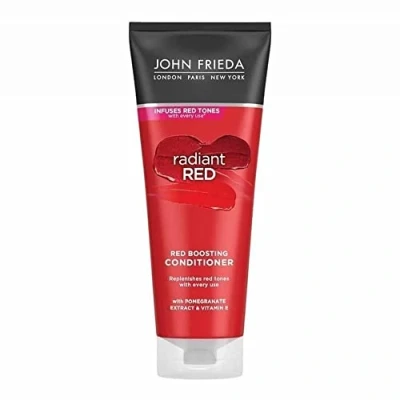 Image of John Frieda Radiant Red Boosting Conditioner 250 ml, for Hair, Colour and Depositing Redheads