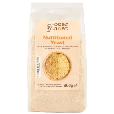 Image of Grocer Planet Nutritional Yeast Flakes (300g) Natural GMO Free Vegan Friendly