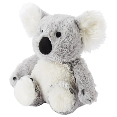 Image of Warmies Plush Koala Microwavable, Hot or Cold French Lavender Scent Weighted Teddy, Cuddly Soft Warmer Suitable for Adults and Children