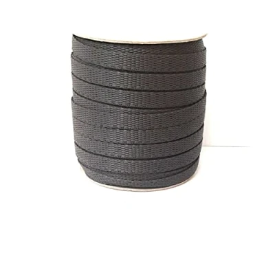 Image of 10mm Polypropylene Webbing Heavy Duty Strap For Backpacks Belts Handles Bags Straps Dog Leads (25 Metres, Brown)