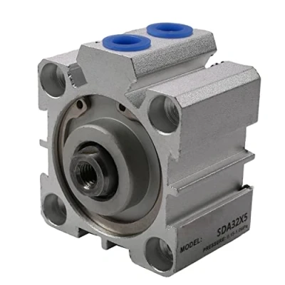 Image of 32mm Bore 5mm Stroke Double Action Air Cylinder, 1/8&quot;PT Penumatic Cylinder (SDA32 x 5)