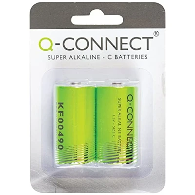 Image of Q Connect Size C Battery (2 Pack)