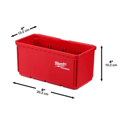 Image of Milwaukee PACKOUT Container 10 x 20 cm Pack of 2