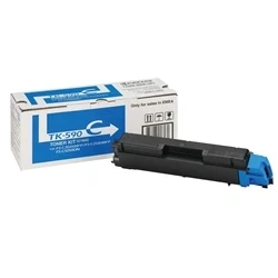 Image of Kyocera TK 590C Cyan Toner Cartridge 1T02KVCNL0