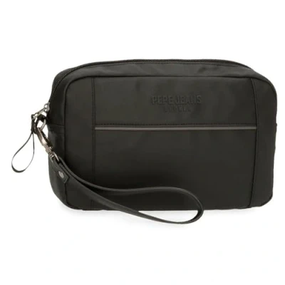 Image of Pepe Jeans Dortmund Handbag Grey 24.5x15x6cm Cotton,Polyester and PU. 2,21L by Joumma Bags, Grey, One Size, Tote Bag