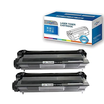 Image of ECSC Compatible Toner Cartridge Replacement for Brother DCP 8110DN 8250DN HL 5440D 5450DN 5450DNT 5470DW 6180DW 6180DWT MFC 8510DN 8520DN 8950DW 8950DWT TN 3380 (Black, 2 Pack)