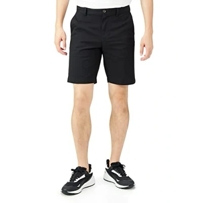 Image of Amazon Essentials Men&#039;s Slim Fit 9 Inch Chino Shorts, Black, 29W