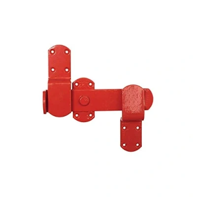 Image of Perry Equestrian 509 PP0000RD No. 509/PP Kick Over Stable latches prepacked, Red