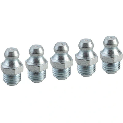 Image of Faithfull Grease Nipple Straight M8 x 1.0 (Pack 5) FAIGGN8100M