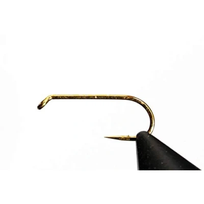 Image of 50 pcs/lot Bronze Color Fly Tying Hook Standard Dry Flies Fishing Barbed Hooks Size 6# 8# 10# 12# 14# 16# 18# (12)