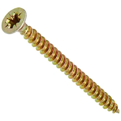 Image of TIMCO Classic Multi Purpose Screws PZ Double Countersunk 4.0 x 50 Gold Box of 200