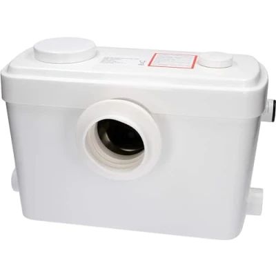Image of BAYSTONE Macerator Waste Pump 3 Inlets Quiet IP55 Rated Domestic Bathroom Toilet Basin Shower Bath