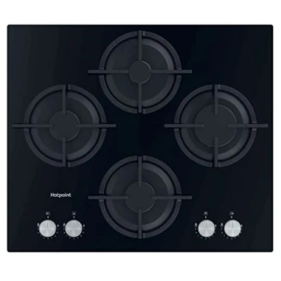 Image of Hotpoint HGS 61S BK Black Built in 60 cm 4 zone(s)
