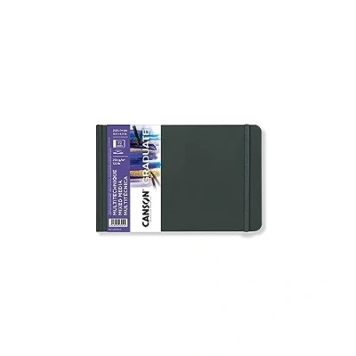 Image of CANSON Mixed Media Sketchbooks, Paper, White, 5.5x8.5&#039;&#039; 14x21.6cm