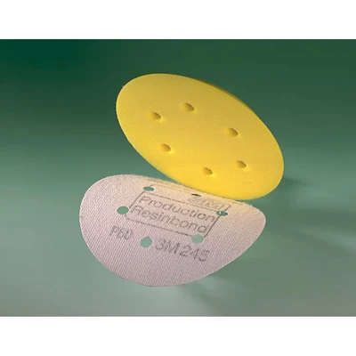 Image of 5x 3M Paper Disc 245, 152 mm, No Hole, P120