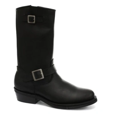 Image of Grinders 5007 Rebel Bike Mens Boots, Black, 5 UK