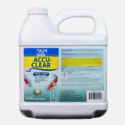 Image of API Pond ACCU CLEAR Water Clarifier 1.89 Litre Bottle,White