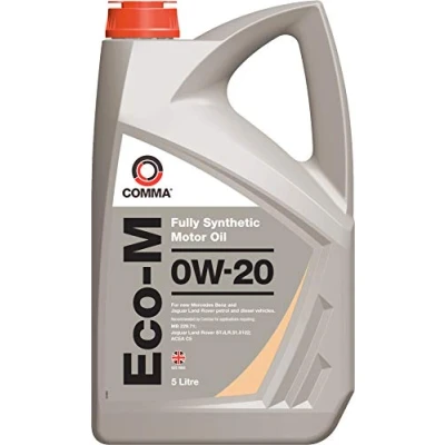 Image of Comma Eco M 0W 20 0W20 Fully Synthetic Engine Oil 5 Litres 5L
