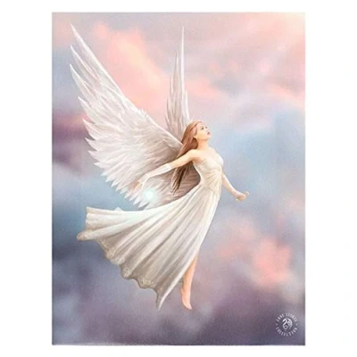 Image of Spirit of Equinox AS_41617 Canvas Plaque Ascendance by Anne Stokes H19 W25cm x D1.4cm Pack 1, multicolor