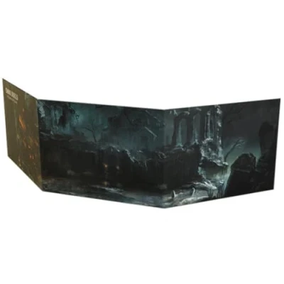 Image of Dark Souls The Roleplaying Game: Games Masters (GM) Screen &amp; Adventure Book. DnD, RPG, D&amp;D, Dungeons Dragons. 5E Compatible