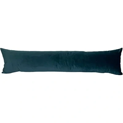Image of Evans Lichfield Opulence Draught Excluder, Teal, 92 x 23 cm