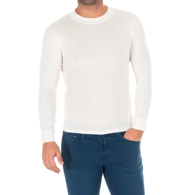 Image of Kisses&amp;Love Mens Long sleeved T shirt with half high collar 1625 H man Beige Size X Large