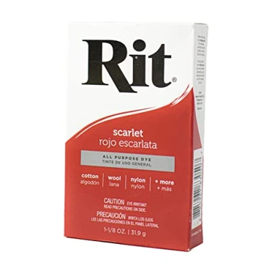 Image of Rit Dye Powder 31.9g Scarlet