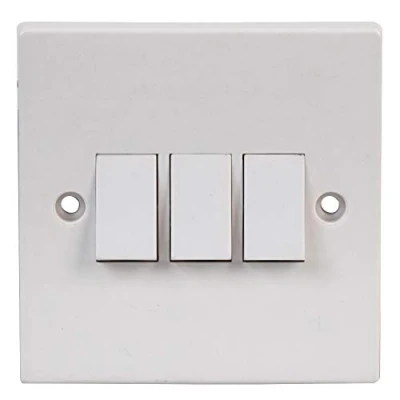 Image of Pro Elec 203 Triple Light Switch, 2 Way
